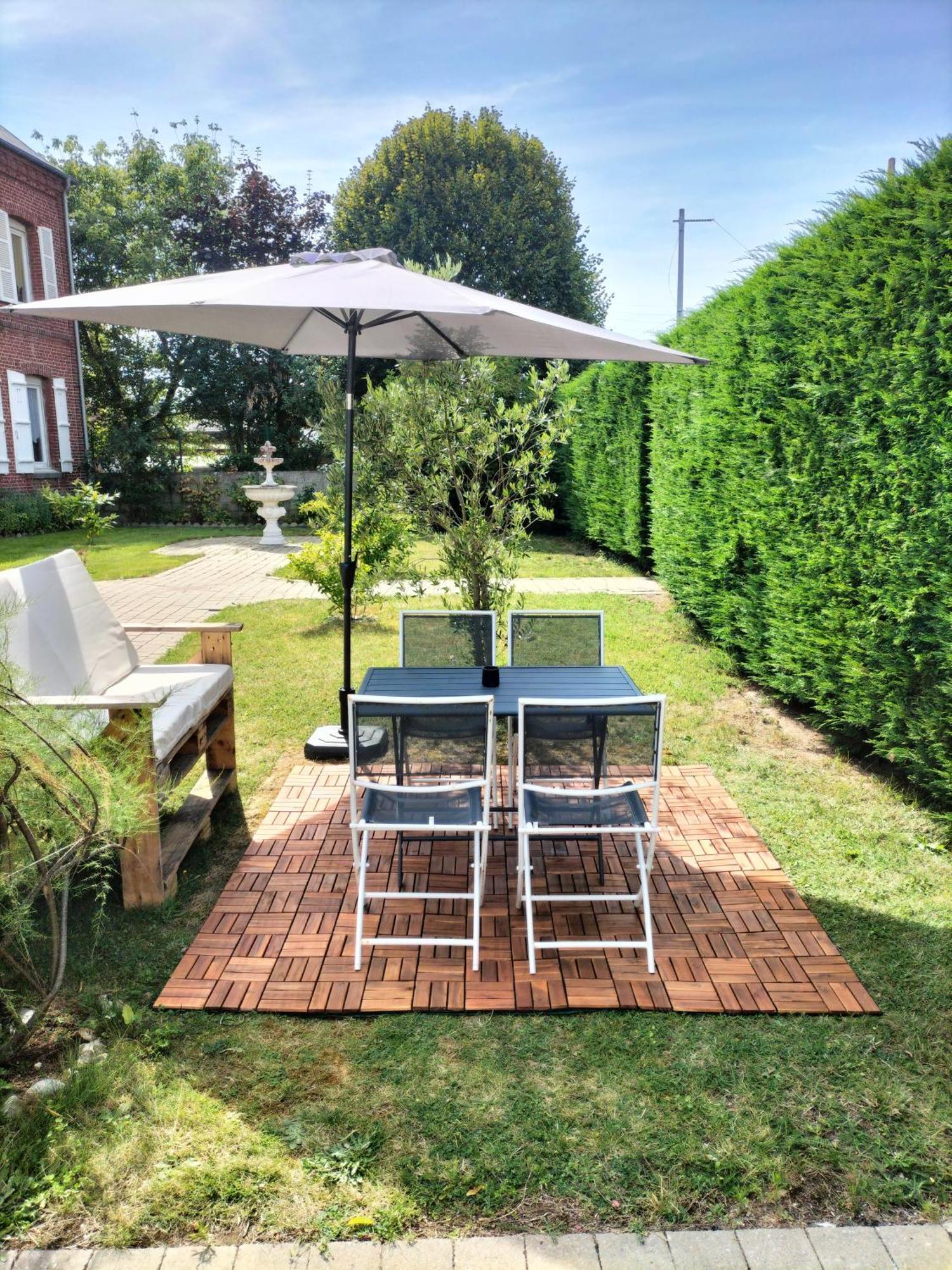 Studio Privatif Avec Jardin 4 Personnes Berck Экстерьер фото